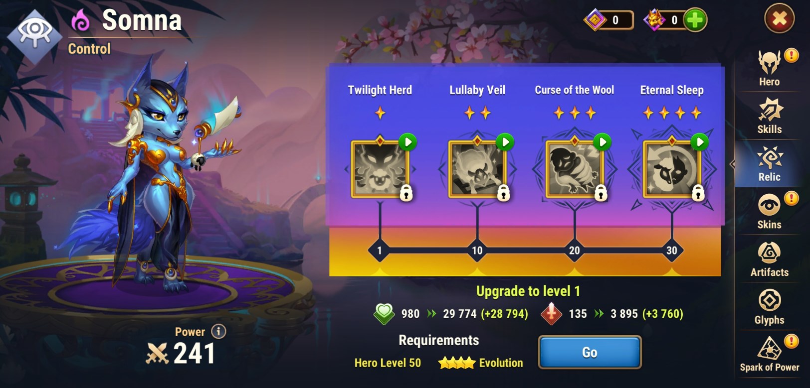 relics main